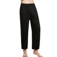 thumbnail image 1 of Pantalon de Pyjama Homme en Coton Tricoté avec Boutons, 1 of 1
