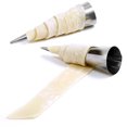 thumbnail image 3 of Wamans Cornet à la Crème Modèle Rouleau en Acier Inoxydable Évasé Croissant Danois Modèle Articles en Liquidation, 3 of 7