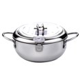 thumbnail image 1 of Deep Fryer Pot Stainless Steel Japanese Style Fryer with a and Oil Drip Drainer Rack for French Fries Shrimp Chicken Fish, 1 of 7