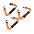 thumbnail image 2 of Sangle Porte-Bottes de Planche à Neige, Portable Légère 3 Pcs Laisse de Patins à Roulettes Coutures Fines pour Extérieur Noir, Rouge, Bleu, Orange, 2 of 8