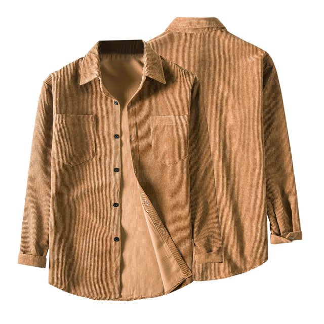 Men's Corduroy Multi-pocket Shirt Jacket