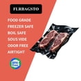thumbnail image 5 of FLRBAGSTO Black and Clear Vacuum Sealer Bags 15" x 20", 5.5 Mil Precut Vacuum Seal Bags for Food Storage, Sous Vide, and Meal Pre, 5 of 5