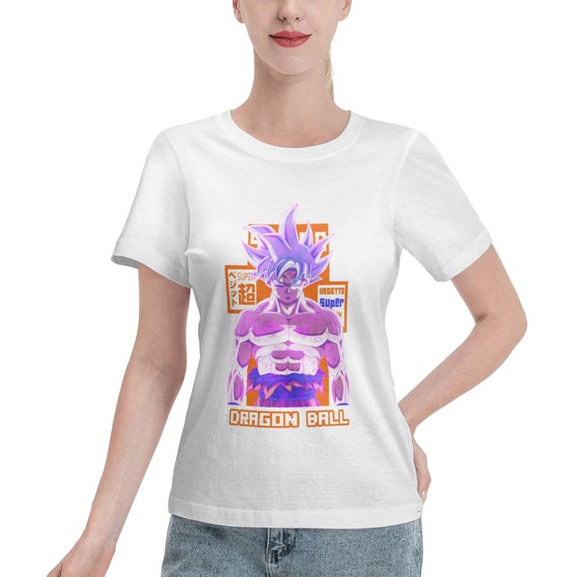 Women's Basic Short Sleeve T-Shirt Super Saiyan