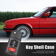 thumbnail image 2 of Unique Bargains 3 Button Car Remote Key Fob Case Shell Cover with Uncut Key for Mazda, 2 of 6