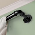 thumbnail image 3 of Rod Desyne 1 inch Blackout 48-84 inch-Black Single Curtain Rod Set, 3 of 4