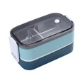 thumbnail image 4 of Contenants de Rangement en Acier Inoxydable avec Couvercles Boîte à Lunch en Acier Inoxydable Boîte à Lunch Isotherme pour Étudiants Boîte à Lunch de Travail à Double Couche Portable Grande Capacité Boîte à Lunch à Plusieurs Couches, 4 of 9