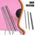 thumbnail image 2 of ruzhgo Clay Sculpture Hair Texture Tool Professional Straight Reusable DIY Art Craft Crafts Making Stick Tools Accessories Small Medium, 2 of 6