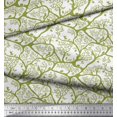 thumbnail image 2 of Soimoi Velvet Fabric Animal & Tree Fabric Prints by Yard 58 Inch Wide, 2 of 5
