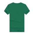 thumbnail image 4 of AherBiu Hauts Grande Taille pour Femmes Manches Courtes T-Shirts Col Rond Été Décontracté Confortable Basique T-Shirts, 4 of 4