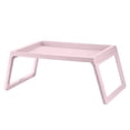 thumbnail image 2 of Fwttom Plastic Folding Table on Bed Foldable Computer Table Storage Desk, 2 of 6