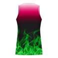 thumbnail image 4 of EGNMCR Tank Tops Men Men Casual Fashion Gradation Printing Pullover Round Neck Sports Tank Tops, 4 of 4
