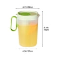 thumbnail image 3 of Leak Proof Beverages Storage Container Juice Jars Fridge Water Pitcher Juice Containers for Party Plastic Cold Water Dispenser Pitcher Liquid Containers 1.8L, 3 of 9