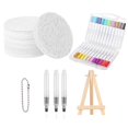 thumbnail image 3 of Puffy Paint 3D Drawing Canvas Sponge Puffy Drawing Texture Painting Kit DIY Bubble Drawing Pens Art 50ml, 3 of 9