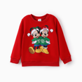 thumbnail image 4 of Disney Disney Mickey and Friends Family Matching Christmas Character Print Sweatshirt, 4 of 11