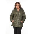 thumbnail image 1 of White Mark Women's Puffer Coat, 1 of 5