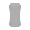 thumbnail image 4 of Timegard Tank Tops Men Athletic Comfy Solid Color Hoodies Pullover Casual Sleeveless Tee Shirts Summer, 4 of 5