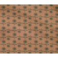 thumbnail image 4 of oneOone Cotton Flex Rust Brown Fabric Florals Sewing Material Print Fabric By The Yard 40 Inch Wide, 4 of 4