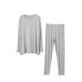 thumbnail image 1 of Timegard Ensembles de Pyjamas pour Femmes 2 Pcs Haut à Manches Longues à Col Rond et Pantalon Tenues de Pjs d'Automne Confortables et Douces, 1 of 6