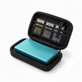thumbnail image 2 of Nintendo 3DS Handheld Game Console Aqua Blue Bundle with Carrying Case & 16GB SD Card (Refurbished), 2 of 6