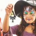 thumbnail image 4 of Spider Halloween Decoration Hang Tag Set with 26 Iron Letters 5.3 cm x 9 cm, Black Rope Included, 4 of 4