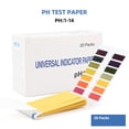 thumbnail image 2 of 20 Pcs Bande de Papier de Test PH 1-14 Indicateur de Test de Litmus pour Labo d'Urine, 2 of 5