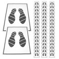 thumbnail image 1 of Disposable Car Foot Mats Portable Paper Vehicle Foot Pads For Disposable Paper Mat Car S4i8 Mat dirty, 1 of 8
