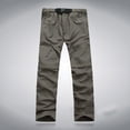 thumbnail image 1 of cllios Pantalon de Randonnée pour Homme Été Séchage Rapide Extérieur Mince Détachable Imperméable Pantalon Pantalon, 1 of 4