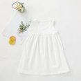 thumbnail image 2 of Robe Sans Manches pour Tout-Petites Filles, Tunique Unie, Robe Trapèze Évasée, Robe d'Été Fluide pour Enfants 1-8 Ans, 2 of 7