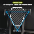 thumbnail image 3 of Gravity Car Phone Holder In Car Air Vent Mount Stand No Magnetic Mobile Phone Bracket Smartphone Accessories Silver, 3 of 6