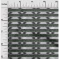 thumbnail image 1 of oneOone Cotton Poplin Fabric Stripe Ikat Decor Fabric Printed BTY 42 Inch Wide, 1 of 1