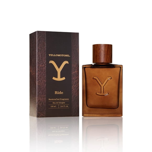 Yellowstone Ride Eau de Cologne pour Hommes par Tru Western 3.4 Fl Oz (100 ml) - Vibrant Smokey Robuste