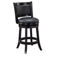 thumbnail image 1 of Boraam Augusta Counter Height Swivel Counter Stool in Black, 1 of 9
