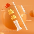 thumbnail image 3 of Bouteille d'Eau avec Paille Bouchon de Bouteille d'Eau avec Paille Tête de Conversion de Bouchon Rangement Portable et Accessoires Étanches Bouteille d'Eau pour Garçons, 3 of 7