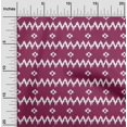 thumbnail image 2 of oneOone Cotton Poplin Twill Magenta Fabric Abstract Craft Projects Decor Fabric Printed By The Yard 56 Inch Wide, 2 of 5