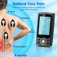 thumbnail image 4 of CNKOO Rechargeable TENS Unit Muscle Stimulator  10 Reusable Electrode Pads 24 Modes for Back Neck Pain Muscle Therapy Pain Management Pulse Massager Black, 4 of 7