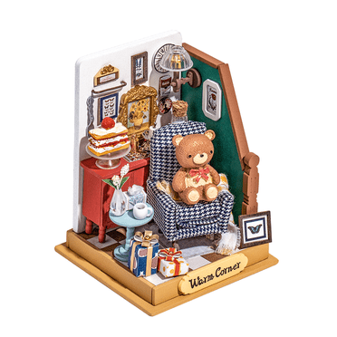 Rolife 3D Wooden Puzzles DS028 Holiday Living Room DIY Miniature House