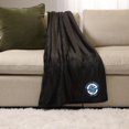 thumbnail image 1 of NHL, NBA, MLB Black Sports Throw Blanket, 50" x 60", 1 of 5