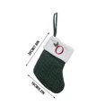 thumbnail image 3 of Vaidha Christmas Large Letters Christmas Stockings Cute Striped Christmas Tree Pendant Holiday Decorations, 3 of 5