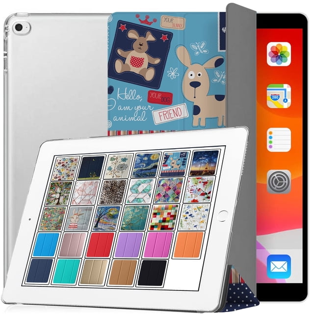 iPad PRO 12.9" 1st Gen 2015 Cover A1584 A1652 ML0H2LL/A ML0G2LL/A ML0F2LL/A ML0N2LL/A ML0Q2LL/A ML0R2LL/A ML0V2LL/A ML0U2LL/A ML0T2LL/A ML3Q2LL/A ML3N2LL/A ML3K2LL/A ML2J2LL/A ML3R2LL/A Puppy Friend