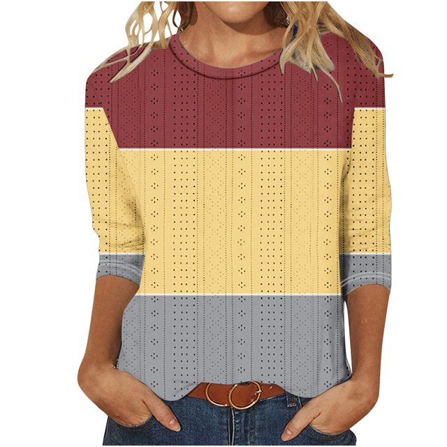 Birdeem Blouse pour Femmes T-Shirt Décontracté et Confortable