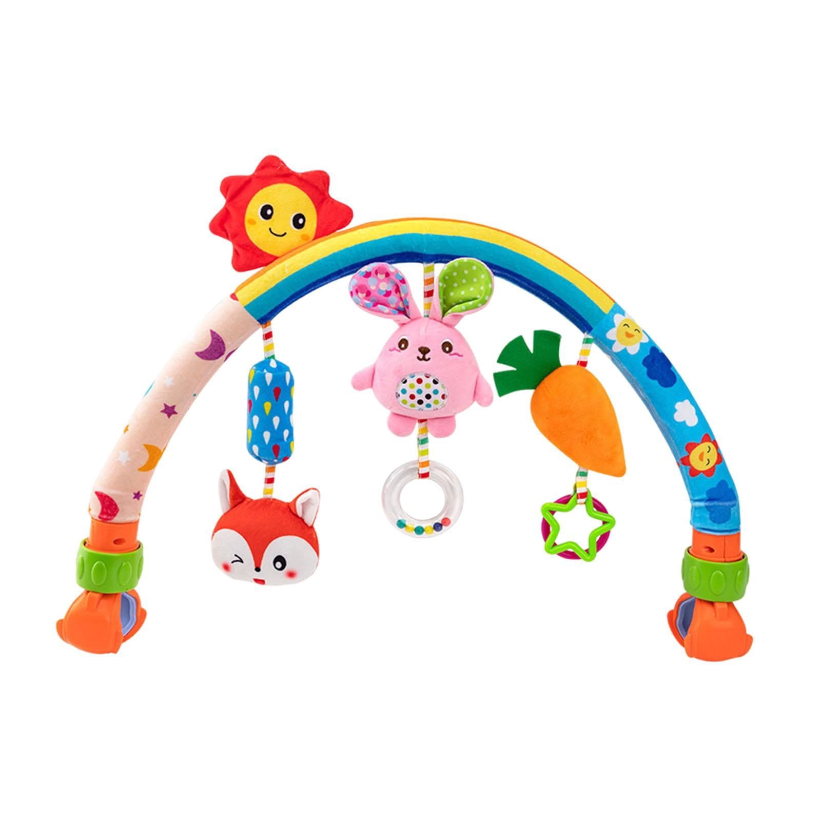 Arche De Poussette Carastek – Jouet Sensoriel Pliable, Clips Universels, Dès Naissance, 0-2 Ans