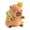 orange light brown, variant on HILABEE Capybara Toy Cute Capybara Stuffed Animal 30cm Comfortable Kids Room Decor orange dark brown