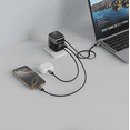 thumbnail image 2 of OXAA 70W GaN 2-Port + 1 Retractable USB-C Fast Wall Charger – Compact High-Speed Adapter for iOS & Android Devices, Laptops & Tablets, 2 of 2