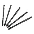 thumbnail image 3 of Four-Flute Sawtooth Eccentric Drill Bit Professional Carpentry Tools For Glass Ceramic Concrete Brick Metal Drill Bit Set - E, 3 of 7