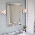 thumbnail image 4 of Kenroy Home 60320 Miroir Lyonesse 30 Po, Chrome, 4 of 5