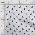 thumbnail image 2 of oneOone Polyester Spandex White Fabric Ocean Shark Swimming Craft Projects Decor Fabric Printed By The Yard 56 Inch Wide, 2 of 4