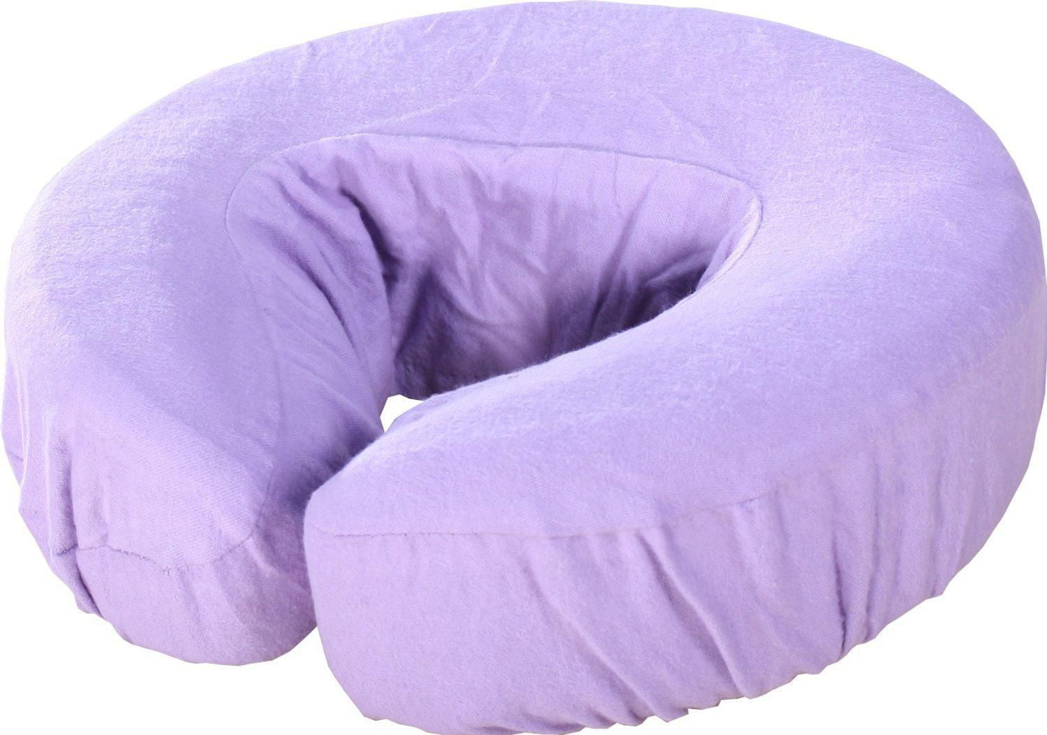 Set de 3 pièces de drap en flanelle de coton Master Massage comprenant un drap plat, un drap housse et un protège visage