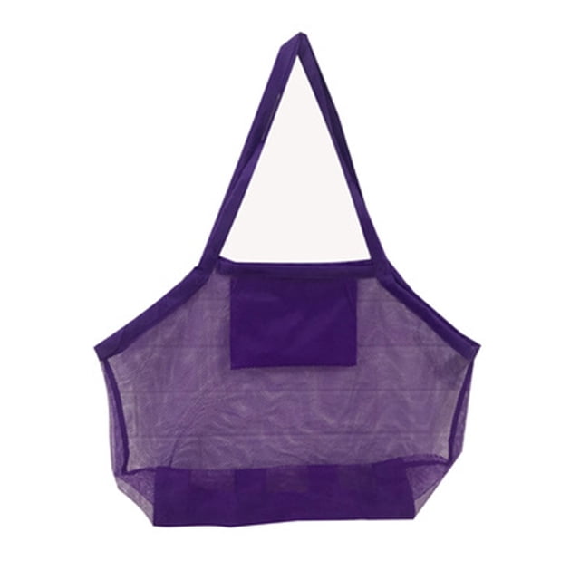 Mikilon Beach Toy Mesh Bag Kids Shell Collecting Bag Beach Sand Toy To Tes Beach Toys