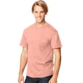 thumbnail image 1 of Hanes Beefy-T Men`s Pocket T-Shirt, S, Candy Orange, 1 of 1
