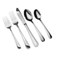 thumbnail image 1 of Home Trends 40 piece 18/10 Stainless Steel Flatware Set, 1 of 1